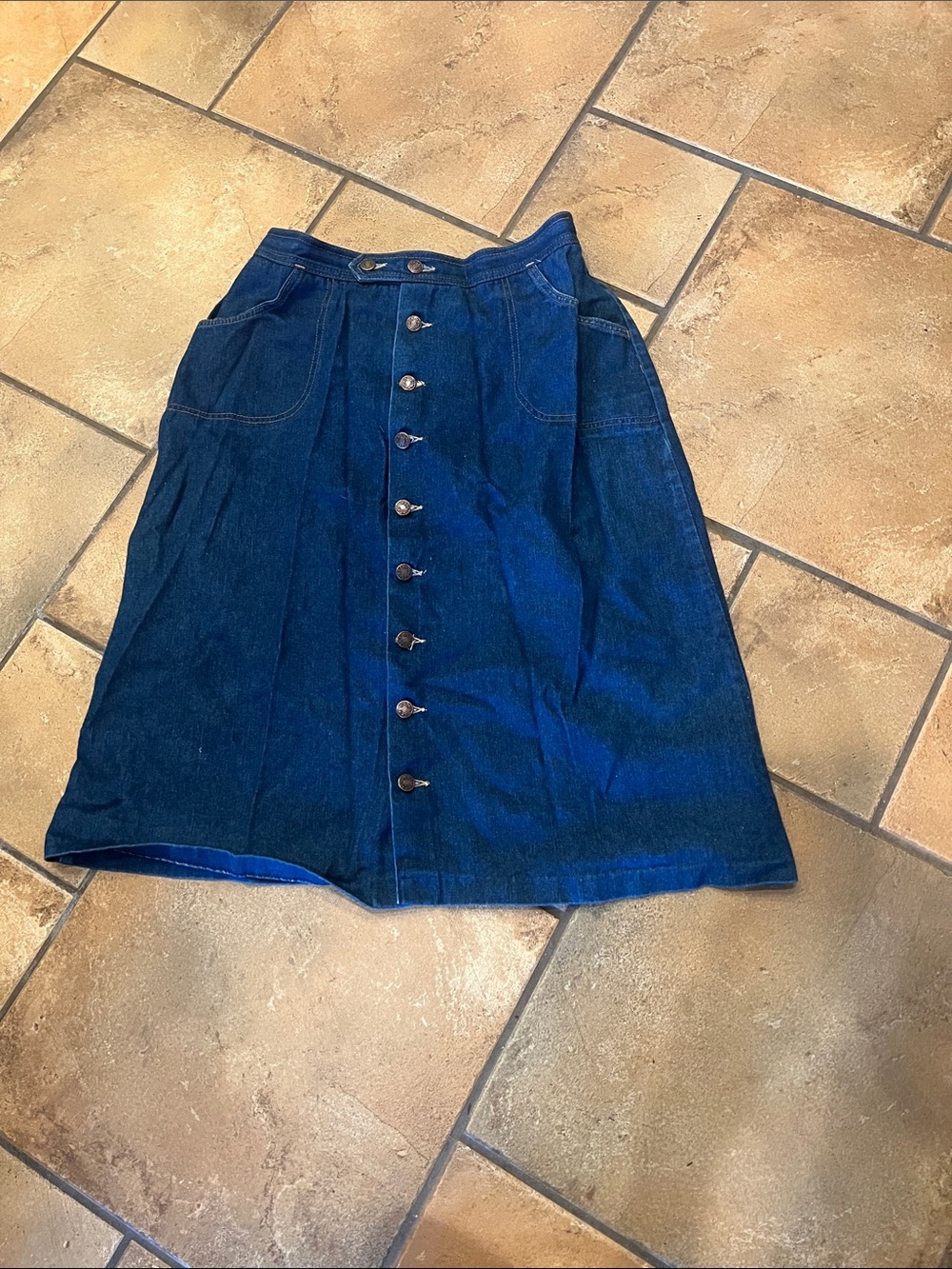 VINTAGE THE JEAN MACHINE SKIRT